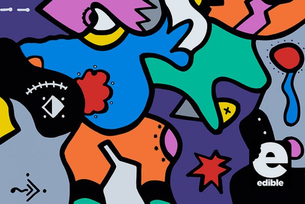Abstract art by Nicolas Dixon.