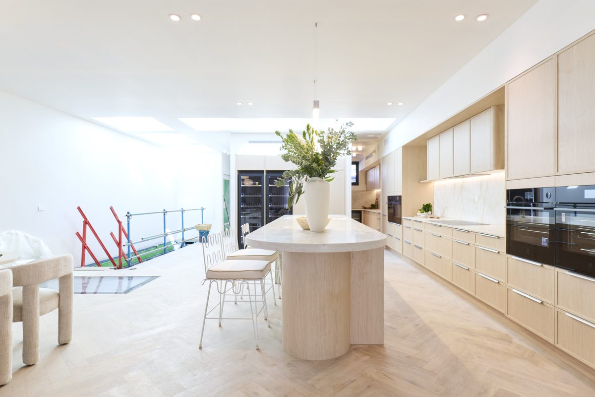 The kitchen of House 5